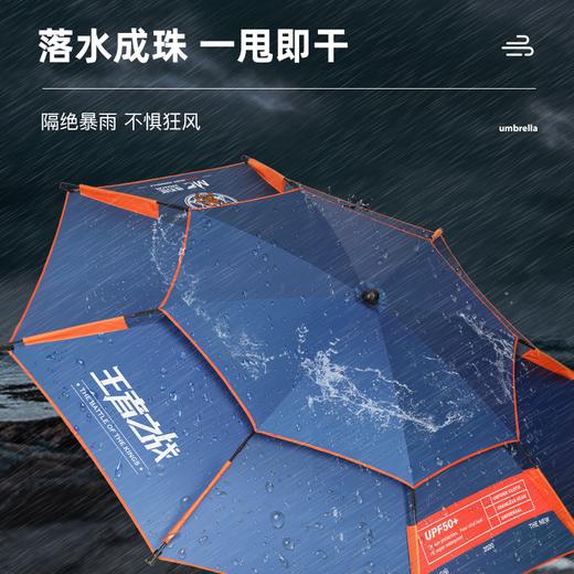 佳钓尼拐杖钓鱼伞加厚防晒垂钓遮阳万向防雨通风多功能轻量拐杖伞 商品图3