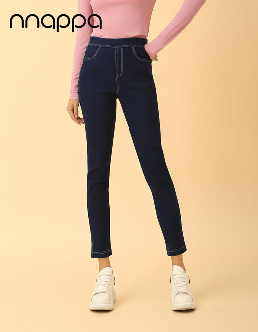 超细滑爽四面弹牛仔铅笔裤PA29262 商品图0