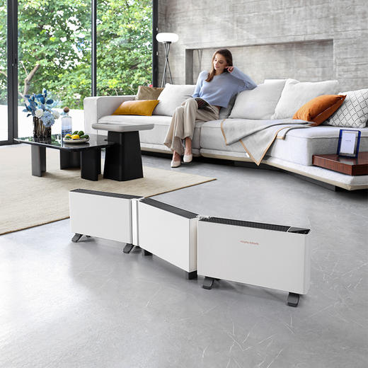 摩飞折叠踢脚线取暖器MR2028 家用石墨烯速热电暖器 智能变频易收纳超薄电暖气 商品图7