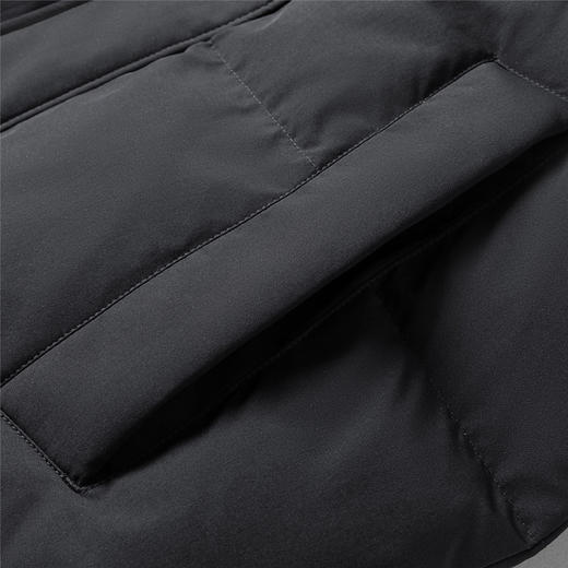 【90白鹅绒】罗蒙秋冬羽绒服男士中长款休闲连帽时尚保暖羽绒服外套男 商品图8