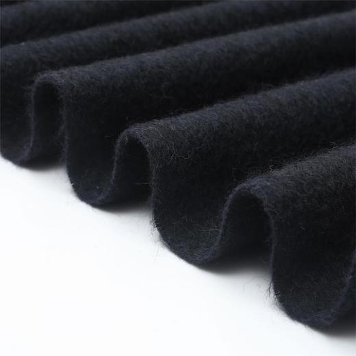 100%藏地牦牛绒围巾 藏蓝色 时尚保暖 简约透气百搭 男女通用 围巾披肩两用 商品图3