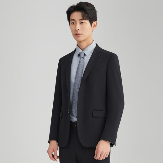 圣得西西服套装职业正装修身商务休闲新郎结婚礼服秋季西装男套装2412928003A 商品图1