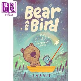 【中商原版】熊与鸟 星星的故事Jarvis Bear and Bird The Stars and Other Stories英文原版 儿童绘本 动物故事 精品绘本进口