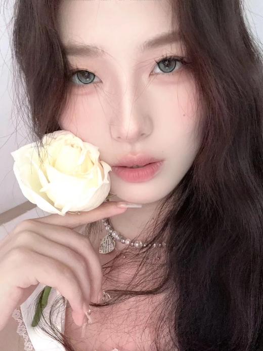 yukicon 青妖姬 绿/灰幼灵 14.2mm 年抛  含硅水凝胶 商品图4