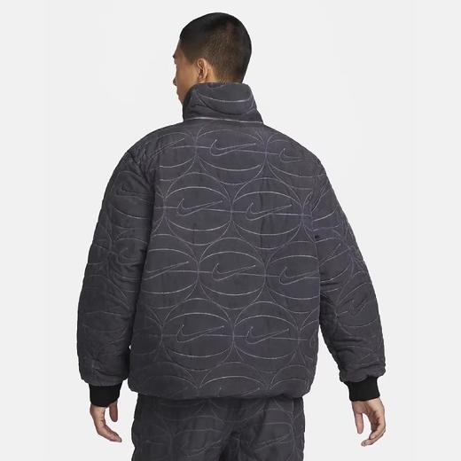 【库存有限 无货将做退款】Nike/耐克男子棉服冬新款梭织宽松保暖立领外套教练夹克FB7102-010 商品图1