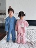 【YW】无忧购儿童韩版ins长袖棉纱家居服套装(截单后7天发货) 商品缩略图6
