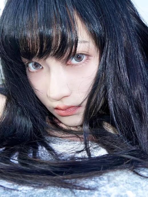 yukicon 青妖姬 绿/灰幼灵 14.2mm 年抛  含硅水凝胶 商品图5