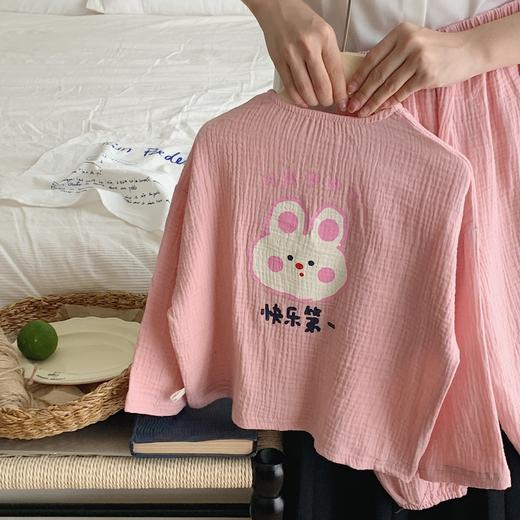 【YW】无忧购儿童韩版ins长袖棉纱家居服套装(截单后7天发货) 商品图11