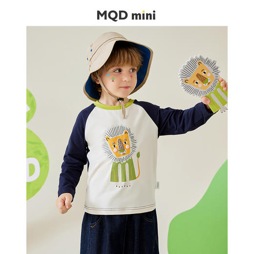 【80-140】【MQDmini】男童春秋款卡通长袖T恤 商品图2