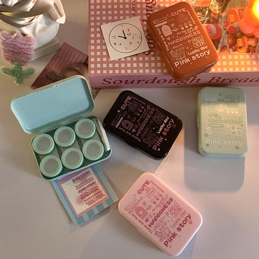 隐形眼镜盒/像鱼as943三付装 商品图1