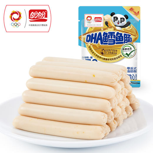 盼盼双重DHA儿童鳕鱼肠原味80g*4 商品图0