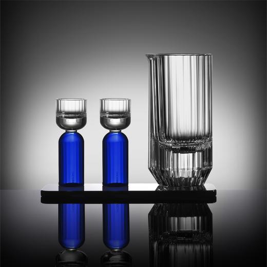 木竟-日诵 皓影系列酒具套装（水晶/炫金/星蓝） 商品图2
