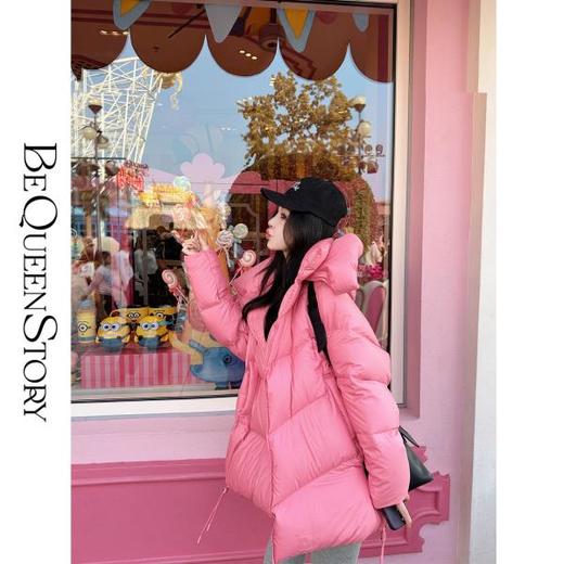 【孤品样衣，不退不换】【环球旅行家】300g+波兰进口白鹅绒长短款保暖羽绒服 商品图0