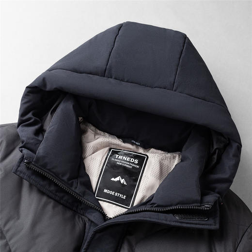 【面包服】罗蒙秋冬连帽羽绒服男短款男士羽绒服外套男工装夹克男羽绒服 商品图6