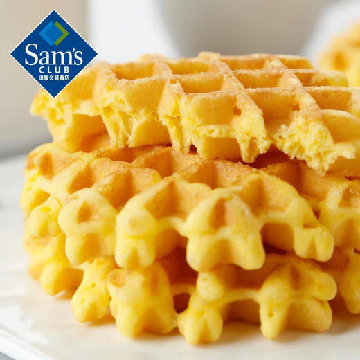 【山姆】Member's Mark 黄油华夫饼（烘烤类糕点）1.02kg 32枚 整箱装 新旧包装随机 商品图3