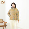 佐尔美冬季新款 时尚双面穿立领碎花短款羽绒服女E14YY18 商品缩略图0