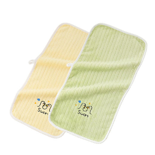 【19.9/3件！儿童棉柔毛巾】儿童毛巾珊瑚绒柔软不掉毛洗脸巾，可爱卡通刺绣擦手巾，触感柔软 毛圈蓬松饱满 温柔轻肤稚嫩肌肤-QQ 商品图12