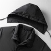 【85鸭绒】罗蒙秋冬中长款羽绒服外套男士休闲可拆卸帽子保暖羽绒服男外套 商品缩略图8