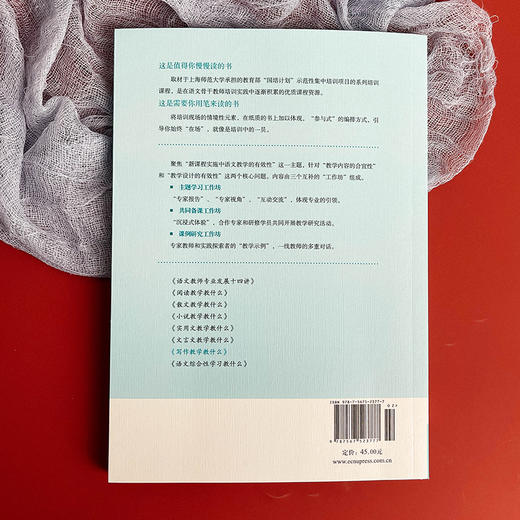 写作教学教什么 参与式语文教师培训资源 十二五上海市重点图书 商品图2