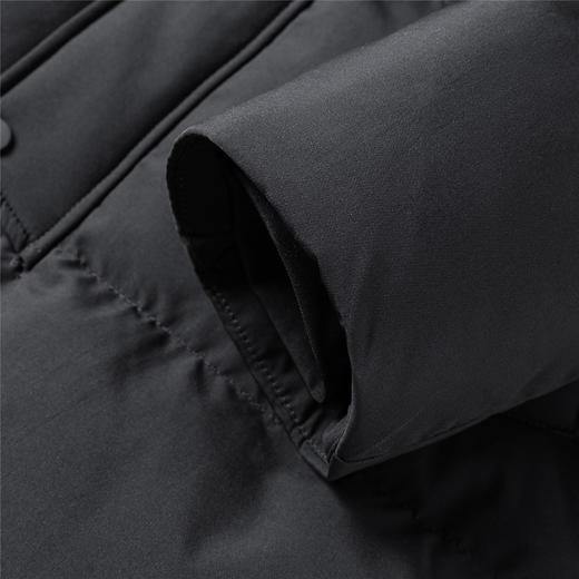 【90白鹅绒】罗蒙秋冬羽绒服男士中长款休闲连帽时尚保暖羽绒服外套男 商品图9