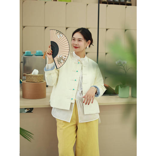 【2026东衣作】中式棉服（20802148B山矾） 商品图4