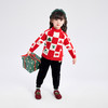 笛莎Deesha 童装女童长裤2023冬季加厚圣诞款羊羔绒束脚裤 商品缩略图2