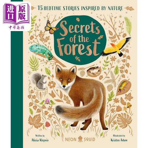 【中商原版】森林的秘密 Kristen Adam Secrets of the Forest 英文原版 科普绘本 知识故事书 精装百科绘本 进口儿童读物 商品图0