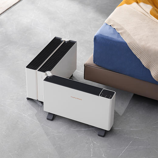 摩飞折叠踢脚线取暖器MR2028 家用石墨烯速热电暖器 智能变频易收纳超薄电暖气 商品图11