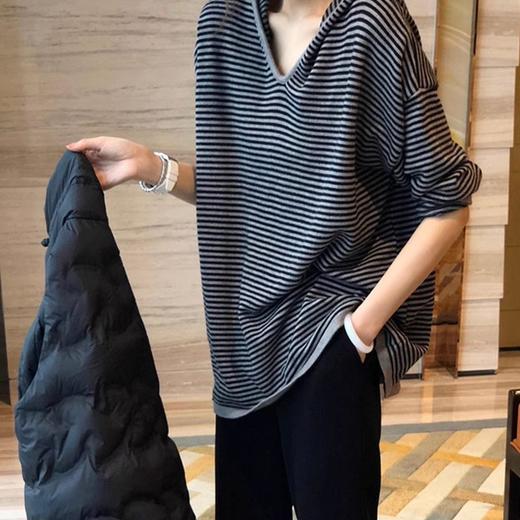 裁缝学苑AX136复古宽松显瘦上衣连帽卫衣纸样女裁剪衣服版型打版 商品图5