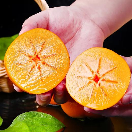 新鲜水果 脆甜清爽 脆柿子 3斤 商品图5