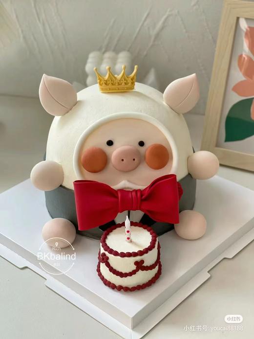 皇冠lulu小猪猪卡通-低糖处理无添加 商品图3