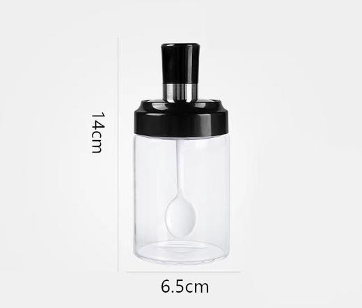 【整齐美观！分类收纳好帮手】调味瓶罐玻璃调料罐厨房佐料盒，调料盒套装家用组合装调料瓶，密封防潮   送精美标签  精准用量  操作更便捷，让调味更得心应手lm 商品图8