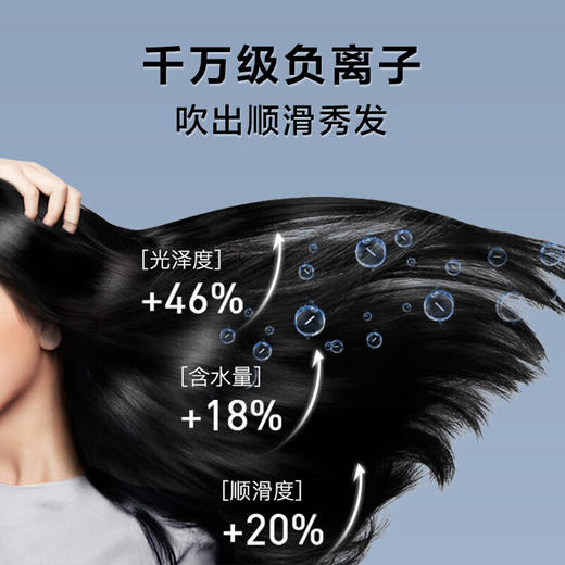 超人电吹风家用吹风机大功率负离子大风力速干低噪音便携吹风筒 DJ818 商品图2