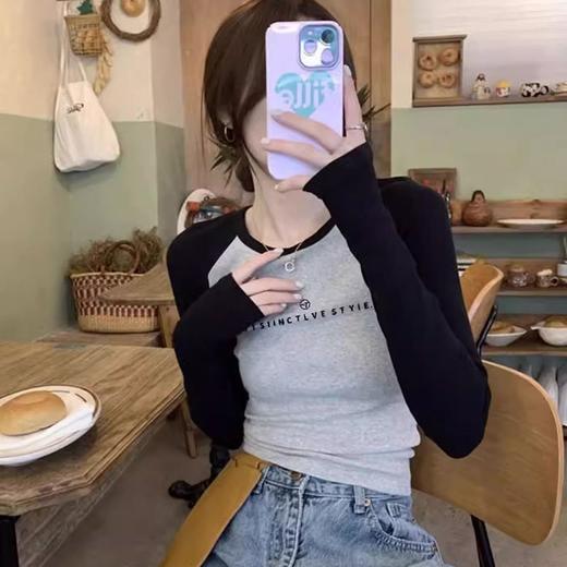 裁缝学苑AS135长袖t恤纸样女装新款修身显瘦打底衫上衣打版图 商品图2