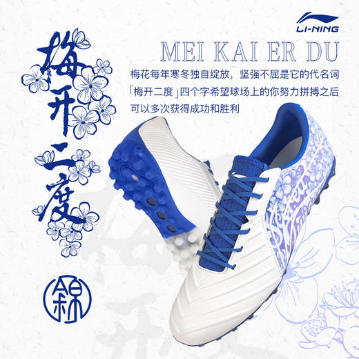 Lining/李宁锦系列次顶TF碎钉/MG短钉袋鼠皮足球训练鞋成人男 商品图4