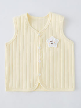 【春秋新款！舒适保暖】婴儿马甲春秋款舒绒棉宝宝无袖背心婴幼儿坎肩秋冬季新生儿小马夹，柔软细腻的棉质，温暖小肩膀；背心式设计，方便穿脱。ry