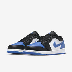 Nike/耐克Air Jordan 1 Low AJ1黑蓝复古男鞋篮球鞋553558-140