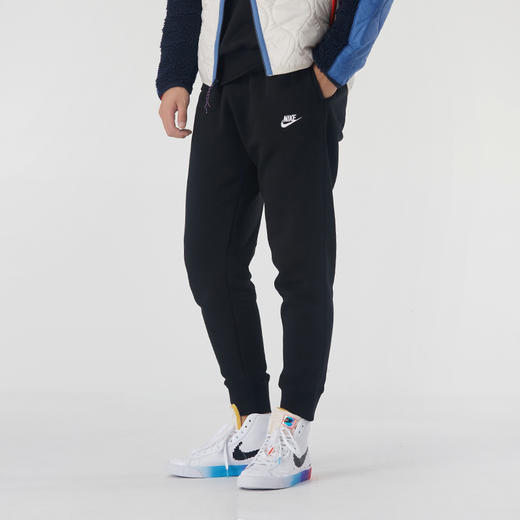 Nike/耐克男裤秋冬新款运动裤束脚裤加绒休闲裤长裤BV2672-010 商品图1