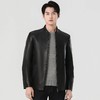 【绵羊皮】圣得西男士真皮皮衣秋季中青立领皮夹克外套2352937511A 商品缩略图1