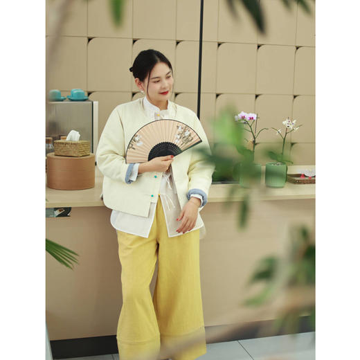 【2026东衣作】中式棉服（20802148B山矾） 商品图1