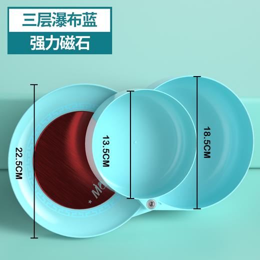 佳钓尼2023新品竞技散炮盆双层饵料盒食盒多功能开饵竞技鱼饵盒 商品图4