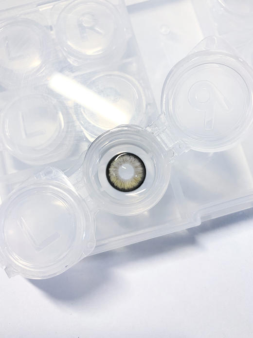 Pisircon 水葡萄 月抛 两片 14.2mm 参考着色 14.0mm 基弧 8.5 含水 40% 新锐国货 商品图5