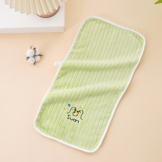【19.9/3件！儿童棉柔毛巾】儿童毛巾珊瑚绒柔软不掉毛洗脸巾，可爱卡通刺绣擦手巾，触感柔软 毛圈蓬松饱满 温柔轻肤稚嫩肌肤-QQ 商品图8