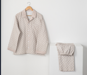 七諨丝柔纺男家居套装BE