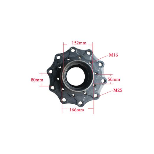 永力泰碟刹轻量化轮毂10T葫芦头轴头轮芯D10Y11D-41001C 商品图0