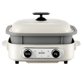 夏普 多功能锅 4.5L 白色 KX-AT45L-C