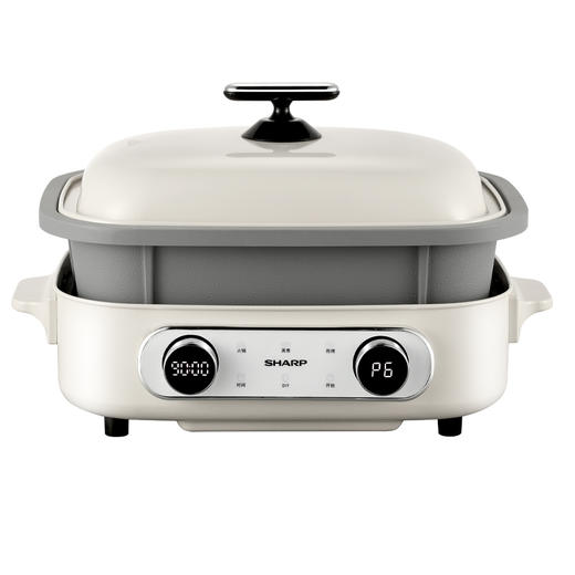 夏普 多功能锅 4.5L 白色 KX-AT45L-C 商品图0