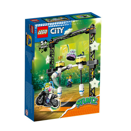 乐高城市组 集结卡车特技表演 60340惊险利刃表演 60341撞击特技 60342鲨鱼攻击特技60294男孩女孩益智拼装积木玩具 商品图5