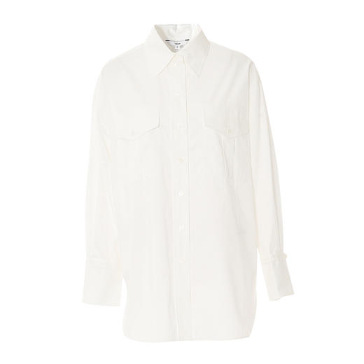 VIMAGE纬漫纪秋季新款宽松百搭衬衫外套V2009612 商品图5