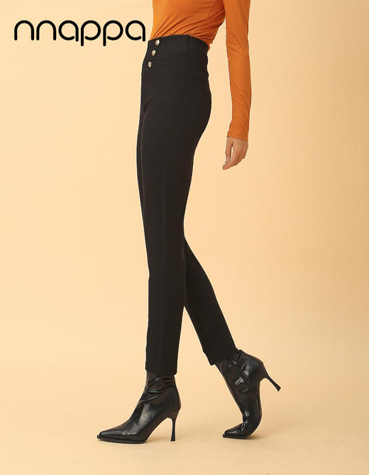 德绒高腰时尚小脚裤PA29269 商品图2